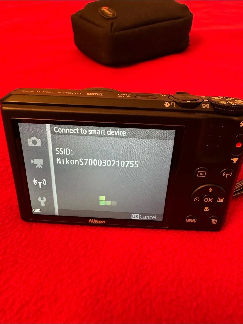 Nikon COOLPIX S7000 BLACK 16.0MP Digital Camera 20x Optical Zoom -Works